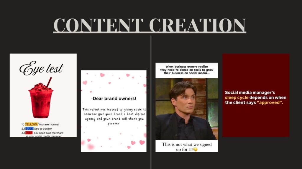 content creation